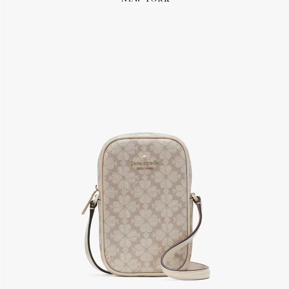 Kate Spade Flower North South Phone Crossbody